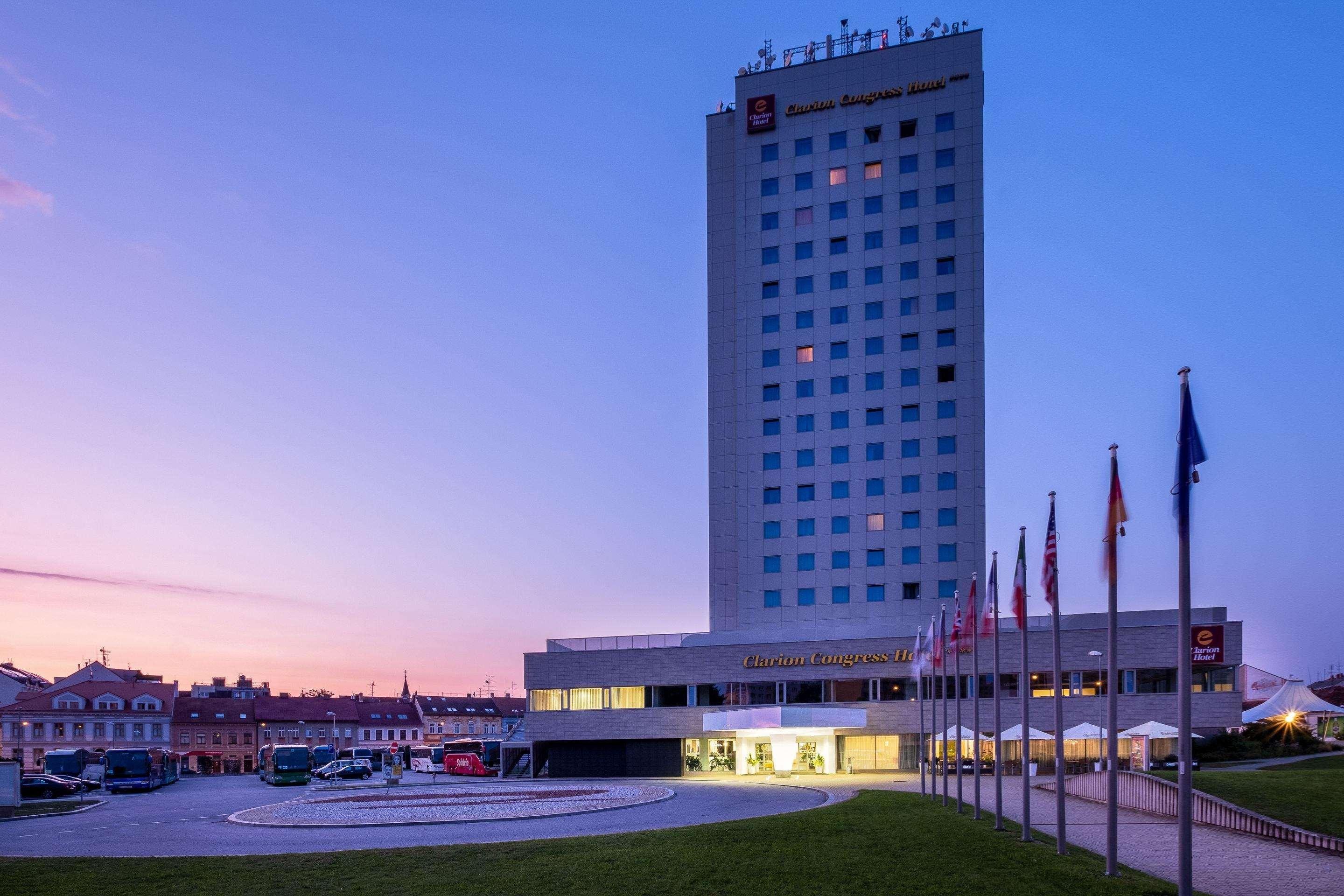 Clarion Congress Hotel České Budějovice Exterior foto