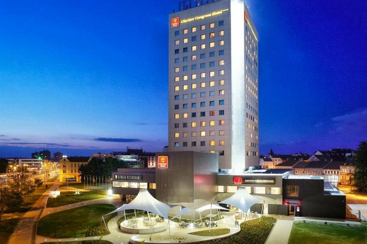Clarion Congress Hotel České Budějovice Exterior foto